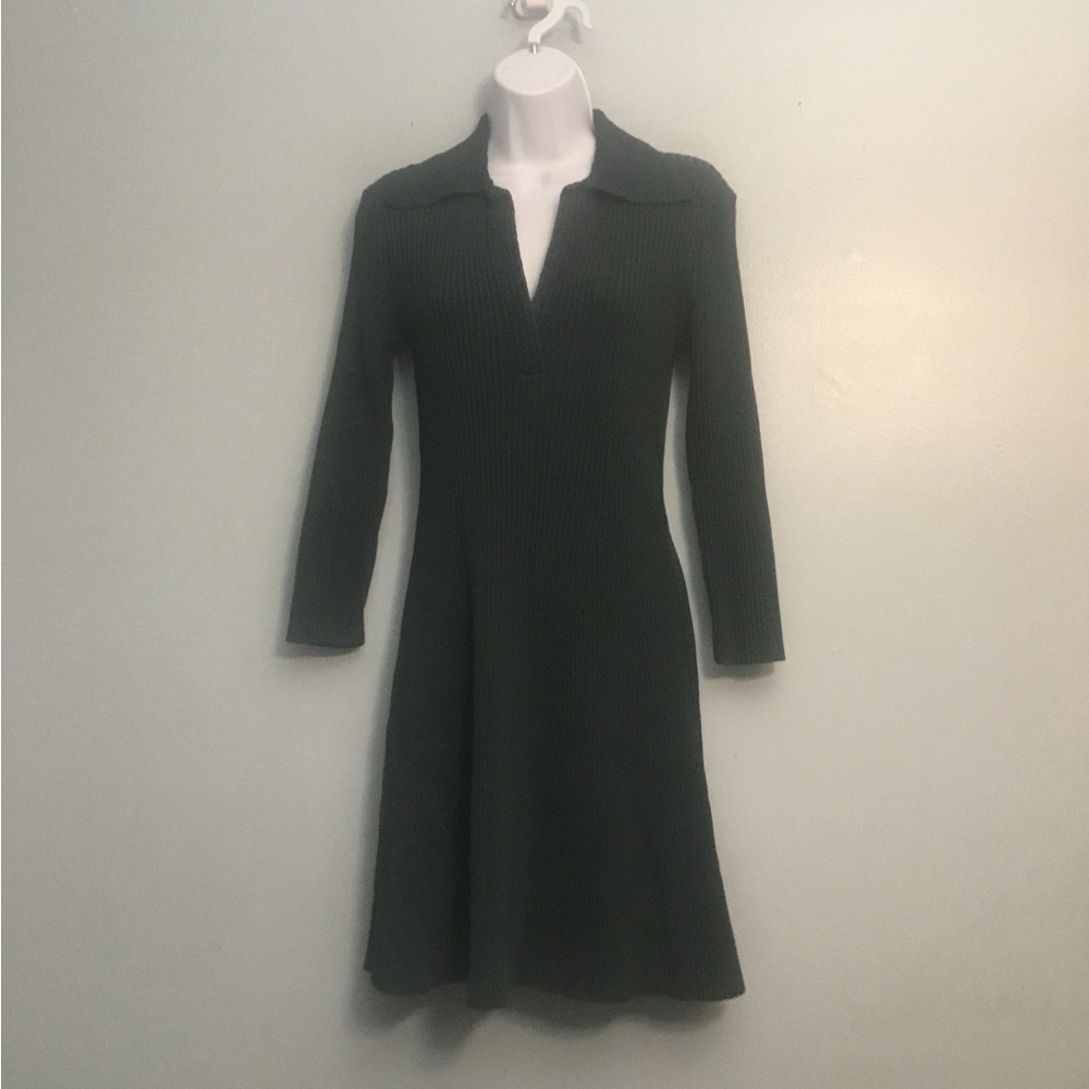 Shoshanna Deep Green Knit Sweater